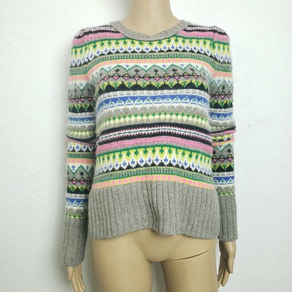 Juicy Couture Sweaters - Juicy Couture Wool and Angora Puffed Sleeves Heavyweight Crewneck Sweater